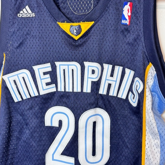 Vintage Memphis Grizzlies Stoudamire #20 Adidas Jersey,  Size Small - Picture 7 of 8